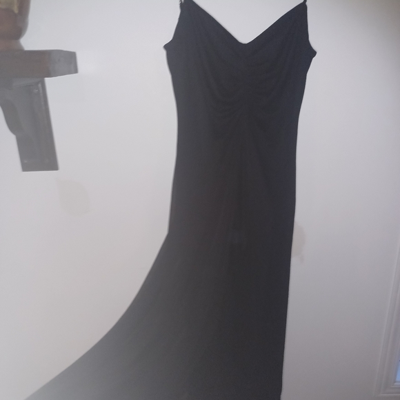 Elegant and comfy jumper with over sheer dress - Picture 1 of 5